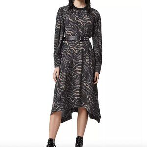 All Saints Fayre Remix Printed Dress